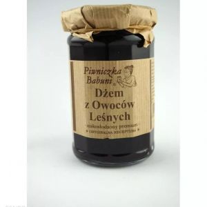 PIWNICZKA BABUNI Dzem z owocow lesnych niskoslodzony 250ml - Forest fruit jam low sugar