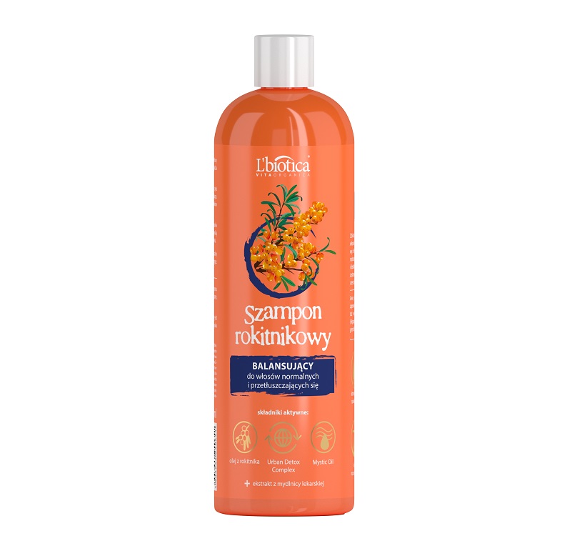 L'BIOTICA Rokitnikowa Szampon balansujacy 380ml - Balancing shampoo