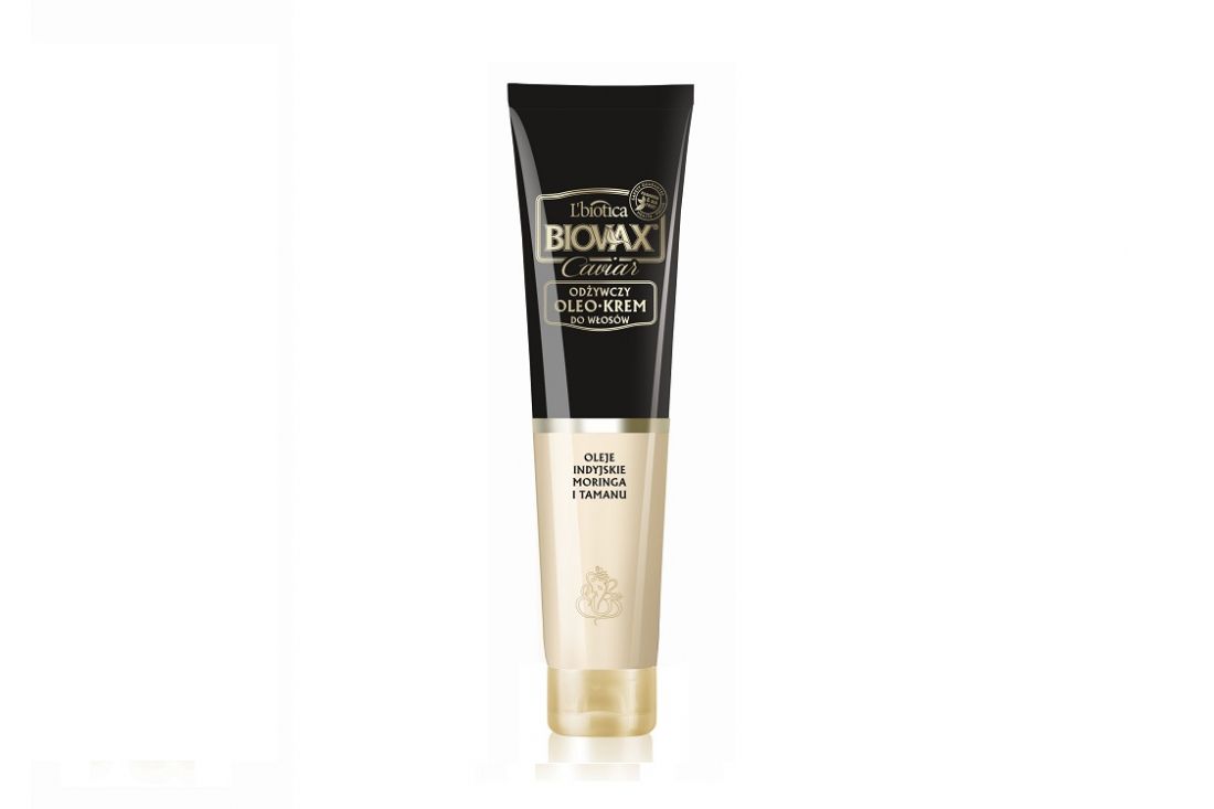 BIOVAX GLAMOUR Caviar - Odzywczy OleoKrem do wlosow (Kawior & Oleje Indyjskie) 125ml - Hair Cream