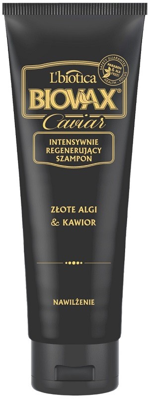 BIOVAX GLAMOUR Caviar - Szampon (Zlote Algi & Kawior) 200ml - Shampoo