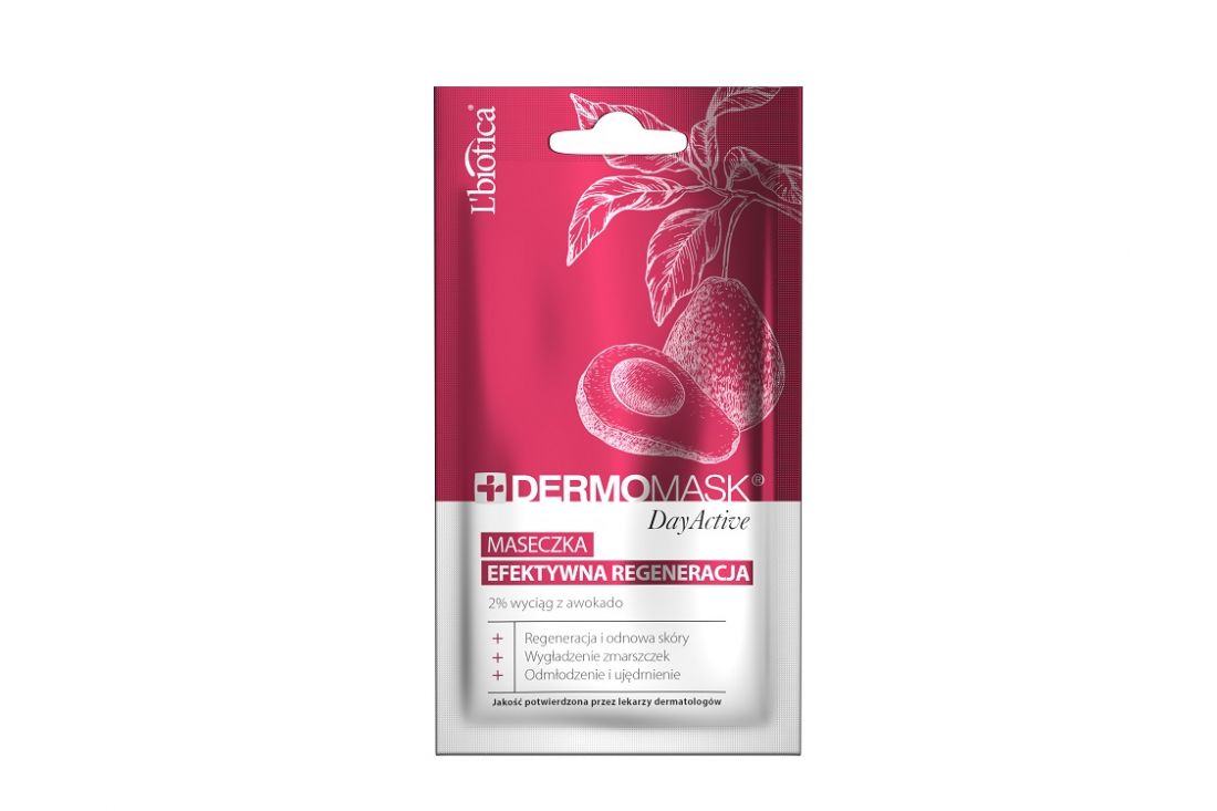 L'BIOTICA Dermomask Day Active Maseczka do twarzy Regeneracja 10ml - Face mask - regenerating