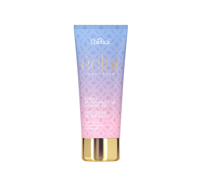 L'BIOTICA Eclat Krem do rak szybko wchlaniajacy Intensywnie regenerujacy 50ml - Regenerating hand cream