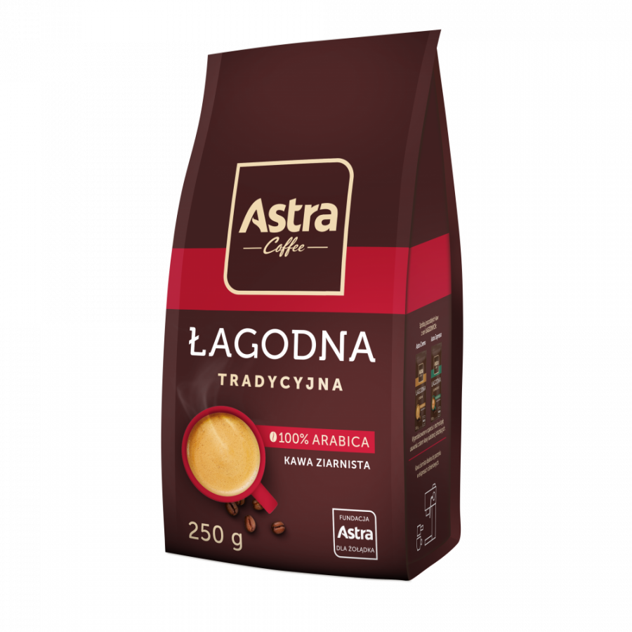 ASTRA Kawa lagodna tradycyjna 250g - Ground coffee - light roast