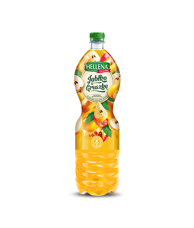 HELLENA Napoj jablko gruszka 1.75L - Non carbonated apple pear drink