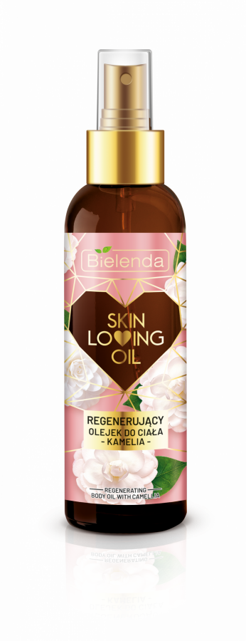 BIELENDA Skin Loving Oil Regenerujący olejek do ciała Kamelia 150ml - Regenerating body oil with Camellia