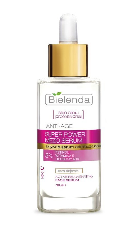 BIELENDA Skin Clinic Professional Aktywne serum odmladzajace na dzien i na noc 30ml - Actively Rejuvenating Anti-aging face serum