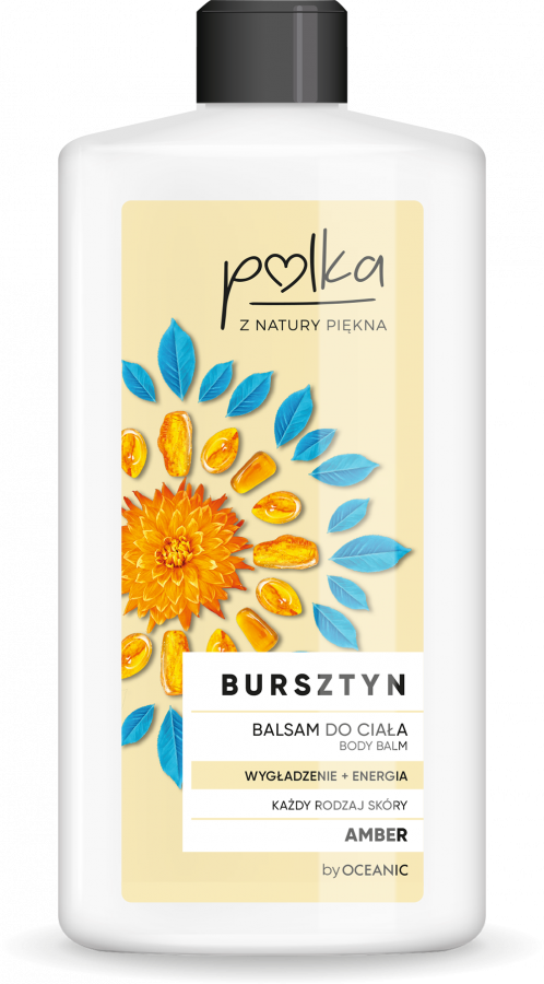 POLKA Bursztyn Balsam do ciala wygladzenie+energia 400 ml - Smoothing + Energy Body balm
