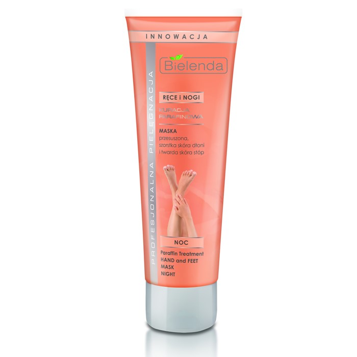 BIELENDA Kuracja Parafinowa Dlonie i Stopy Maska na noc 75 ml - Paraffin Treatment for Hands and Feet Night mask