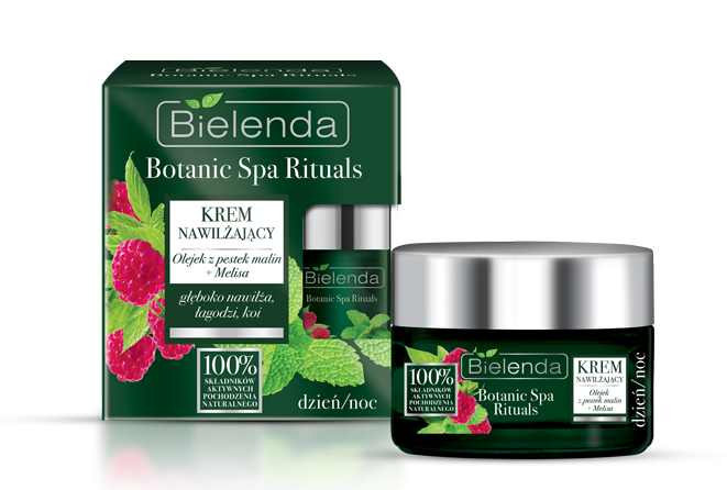 BIELENDA Botanic Spa Rituals Malina+Melisa Krem nawilzajacy 50ml - Moisturizing face cream day/night