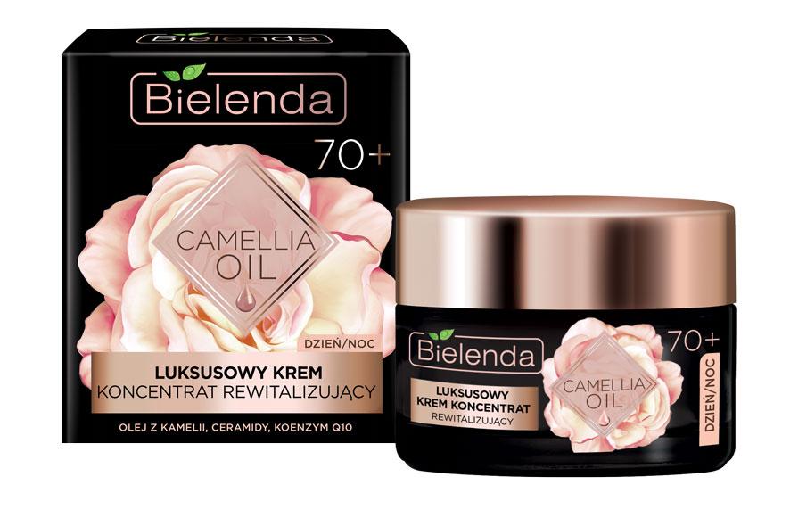 BIELENDA Camellia Oil Luksusowy krem-koncentrat rewitalizujacy 70+ dzien/noc 50ml - Luxurious revitalizing cream 70+ day/night