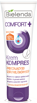 BIELENDA Comfort Krem kompres zmiekczajacy skore stop 100ml - Softening cream for rough skin on feet
