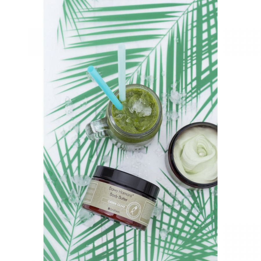 BARWY HARMONII Maslo do ciala GREEN OLIVE 220ml - Body butter Green Olive