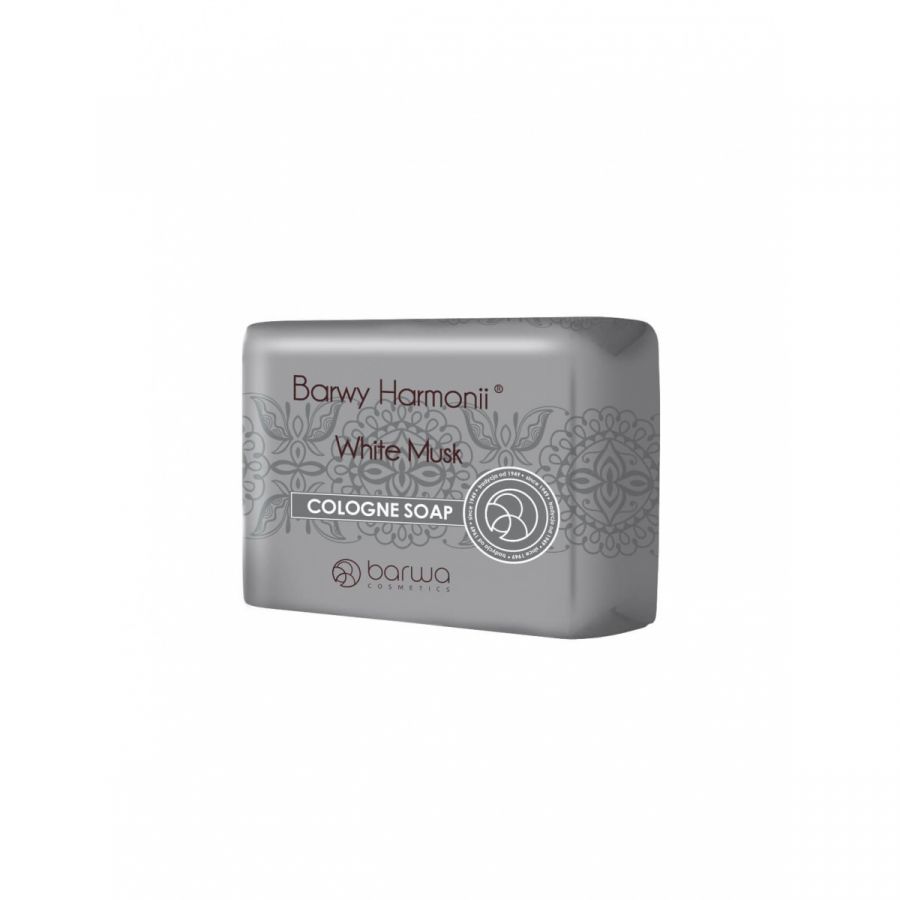 BARWY HARMONII Mydło w kostce WHITE MUSK 190g - Cologne soap