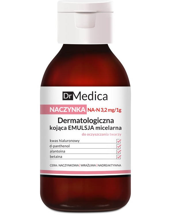 Dr Medica Naczynka Dermatologiczna kojaca emulsja micelarna 250ml - CAPILLARIES - Micellar emulsion