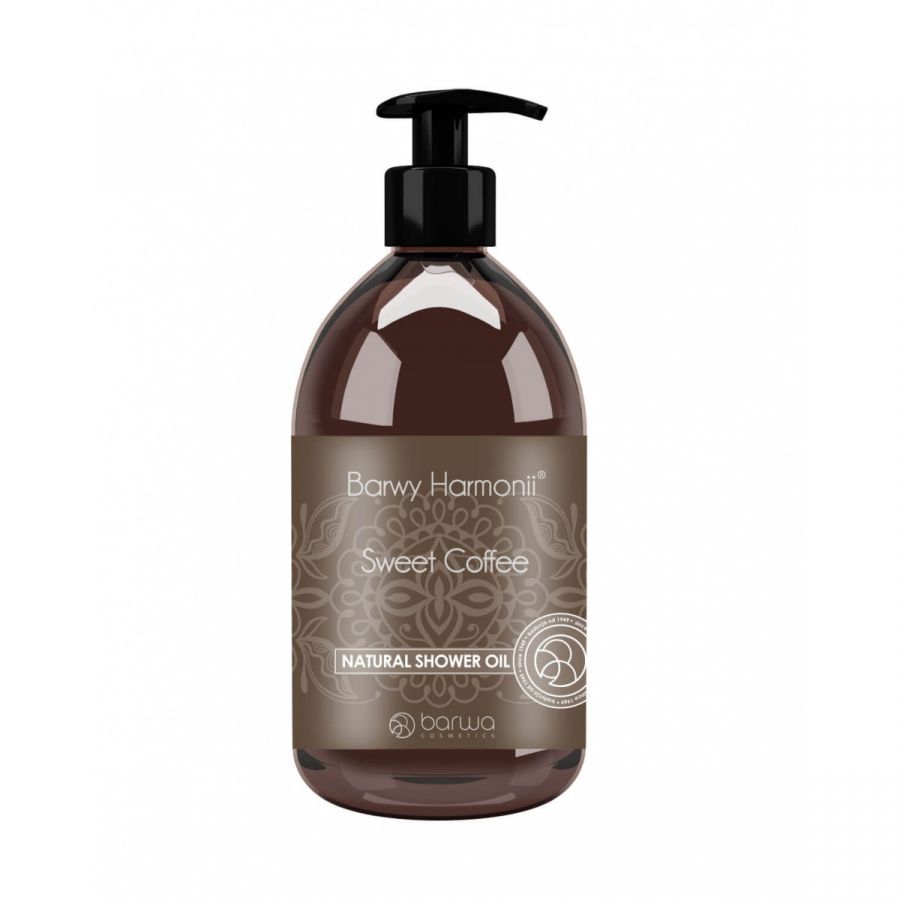 BARWY HARMONII Olejek pod prysznic SWEET COFFEE 440ml - Natural shower oil Sweet Coffee