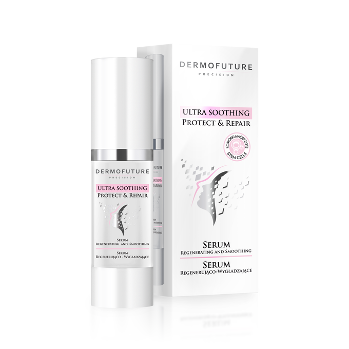 DERMOFUTURE Serum Regenerujaco-wygladzajace do twarzy 30 ml - Regenerating and smoothing serum
