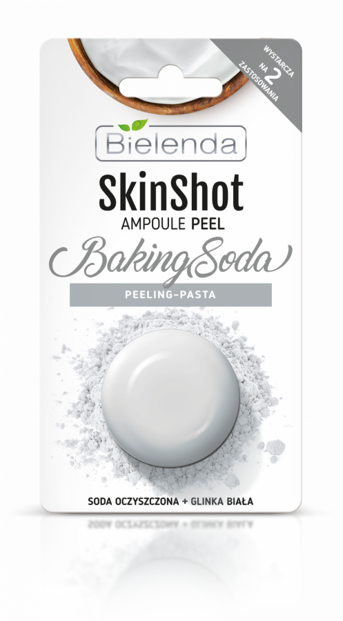 BIELENDA Skin Shot Peeling pasta Baking Soda 8g - Peeling pasta with baking soda