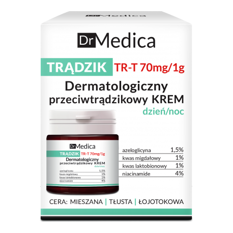 Dr Medica Tradzik Dermatologiczny przeciwtradzikowy krem na dzien i noc 50ml - ACNE - Face cream