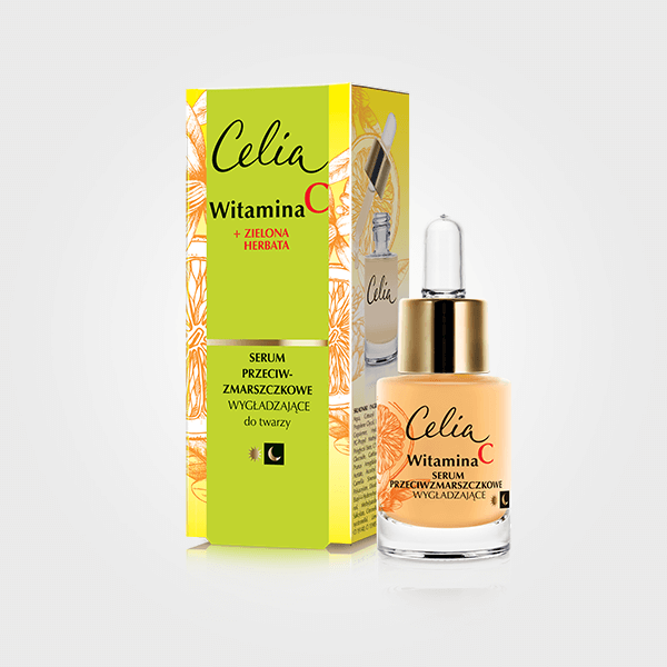 CELIA Witamina C Serum przeciwzmarszczkowo-wygladzajace - Anti-aging vit C serum