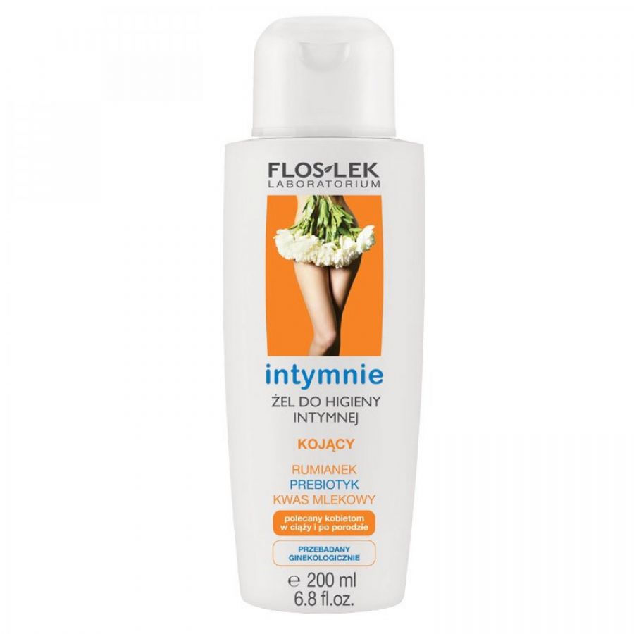 FLOSLEK ZeL do higieny intymnej KOJACY RUMIANEK 200ml - Calming intimate hygiene gel