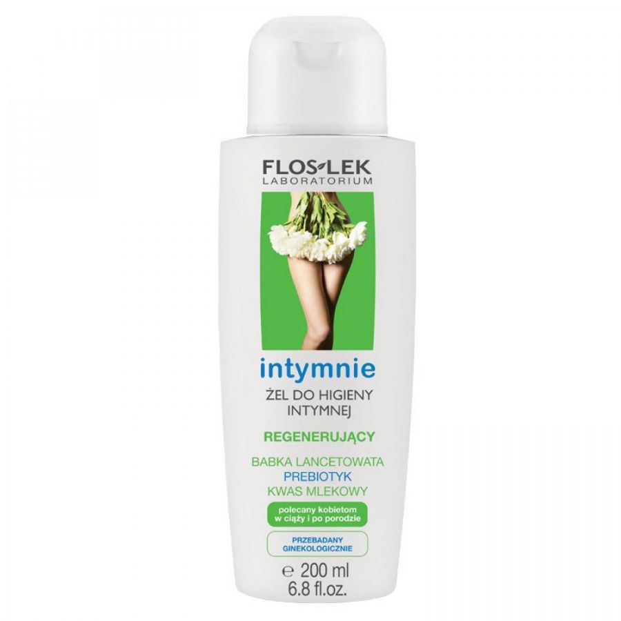 FLOSLEK ZeL do higieny intymnej REGENERUJACY BABKA LACENTOWA 200ml - Regenerating intimate hygiene gel