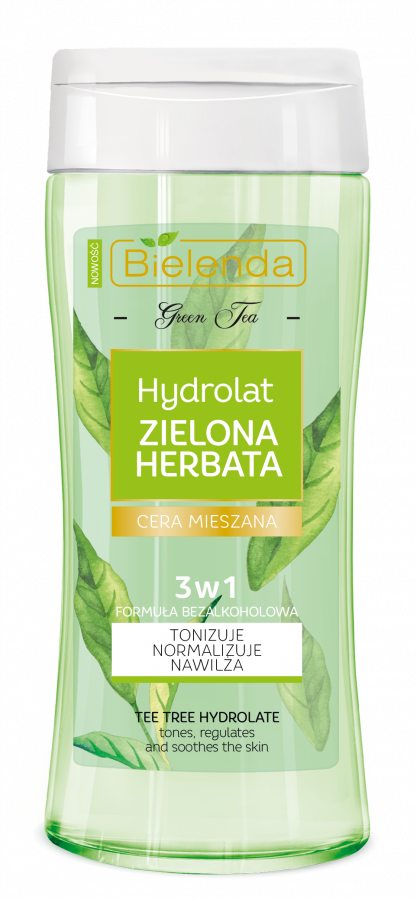 BIELENDA Green Tea Hydrolat 3w1 200ml - Face hydrolate / toner 3 in 1