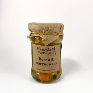 PIWNICZKA BABUNI Borowiki marynowane 370ml - Pickled boletus