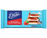 Czekolada mleczna z nadzieniem truskawkowym nowe opakowanie Piknik Express - Online Polish Online Grocery Shop