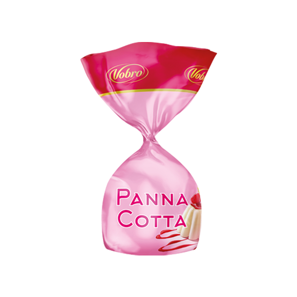 VOBRO Czekoladki Panna Cotta 1 kg - Chocolate pralines with two-layered raspberry filling