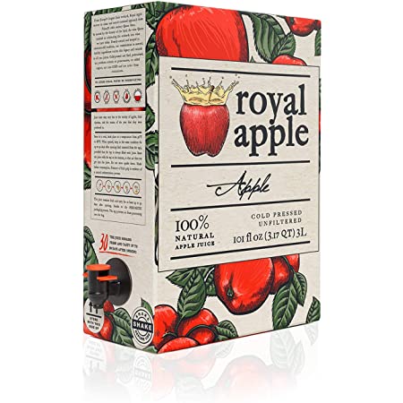ROYAL APPLE 100 % Naturalny sok Jablko 3 L - Natural Apple juice