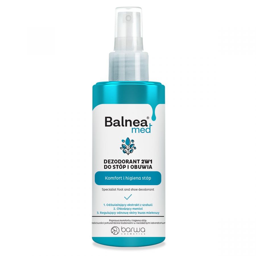 BARWA Balnea Dezodorant do stop i obuwia 150ml - Deodorant for feet and shoes