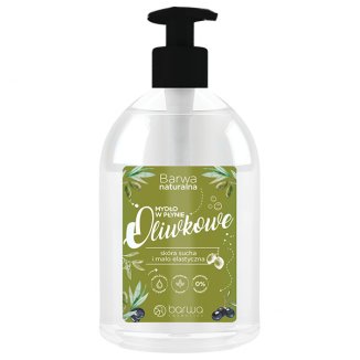 BARWA Mydlo w plynie Oliwkowe 500ml - Olive liquid hand soap