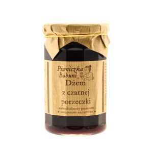 PIWNICZKA BABUNI Dzem czarna porzeczka 250ml - Blackcurrant jam