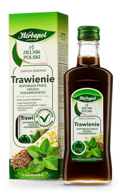 HERBAPOL Zielnik Polski trawienie 200ml - Digestive drink