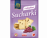 SUCHARKI Z RODZYNKAMI 235g Piknik Express - Online Polish Online Grocery Shop