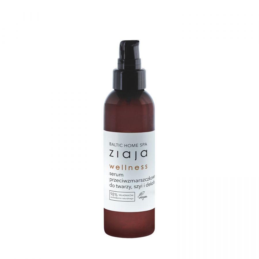 ZIAJA Baltic Home Spa Wellness Serum przeciwzmarszczkowe do twarzy, szyji i dekoltu 90ml - Anti-aging face serum