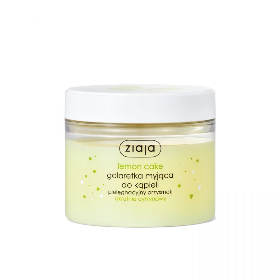 ZIAJA Lemon Cake Galaretka myjaca do kapieli 260ml - Lemon Cake jelly for bath