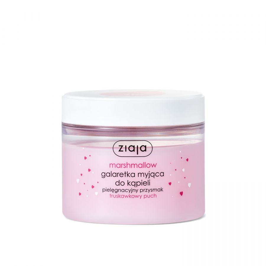 ZIAJA Marshmallow Galaretka myjaca do kapieli 260ml - Marshmallow jelly for bath