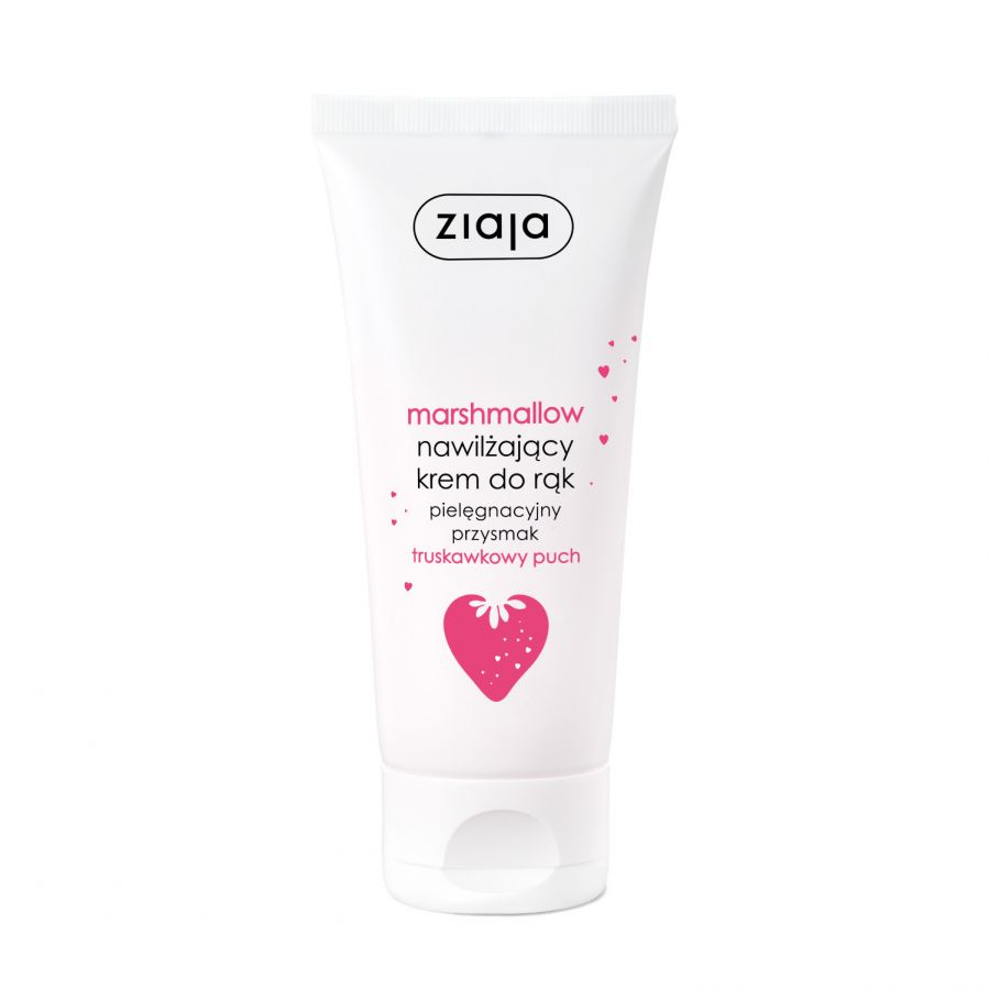 ZIAJA Marshmallow Nawilzajacy krem do rak 50ml - Moisturizing hand cream