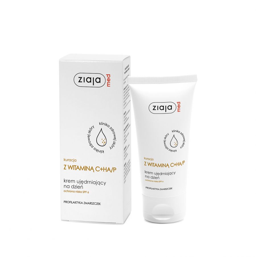 ZIAJA Med Krem ujedrniajacy z witamina C na dzien 50ml - Firming face cream with Vit C for day