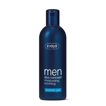 ZIAJA Men Zel pod prysznic 300ml - Moisturizing, soothing shower gel
