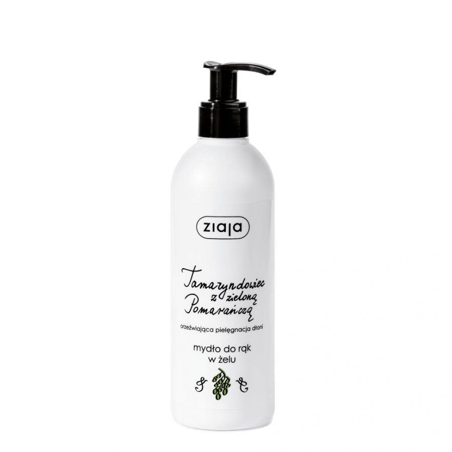 ZIAJA Mydlo do rak tamaryndowiec z zielona pomarancza 270ml - Hand soap tamarind & green orange