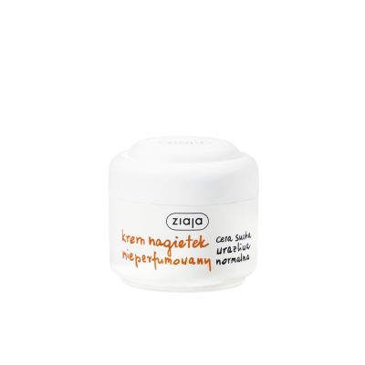 ZIAJA Nagietkowa Krem nagietkowy nieperfumowany cera sucha, wrazliwa, normalna 50ml - Fragrance-free face cream for dry, sensitive & normal skin