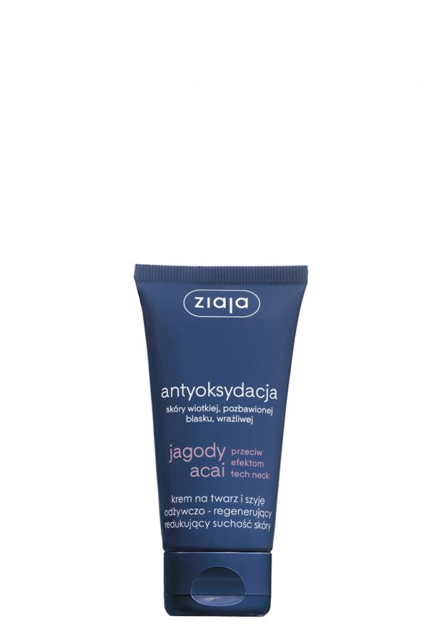 ZIAJA Acaii Berry Krem do twarzy odzywczo - regenerujacy 50ml - Nourishing & regenerating face cream