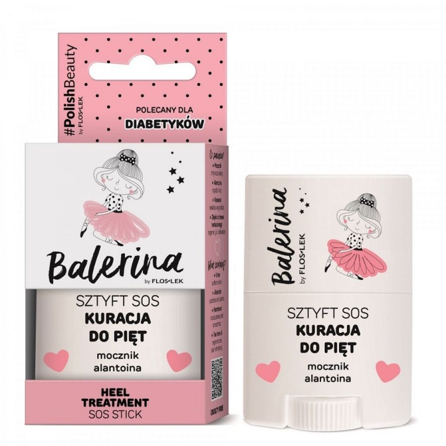 FLOSLEK Balerina Sztyft SOS kuracja do piet 20g - Stick SOS for cracked heels
