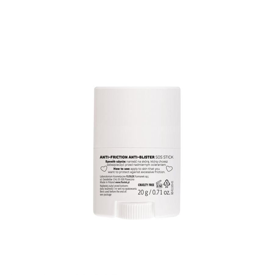 FLOSLEK Balerina Sztyft SOS przeciw otarciom i pecherzom 20g - Stick SOS against abrasions and blisters