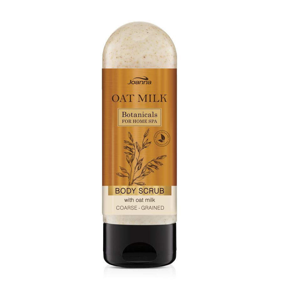 JOANNA Botanicals Peeling do ciala Odzywczy z mleczkiem owsianym 200g - Nourishing body scrub with oat milk