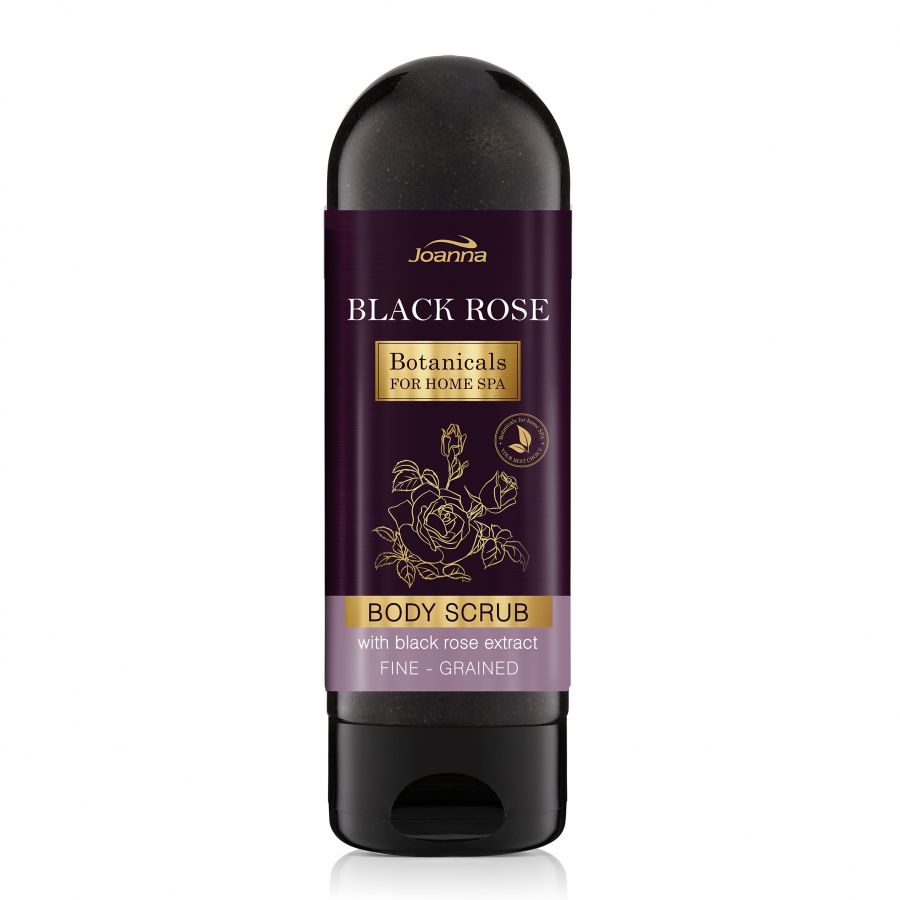 JOANNA Botanicals Peeling do ciala Regenerujacy z czarna roza 200g - Regenerating body scrub with black rose