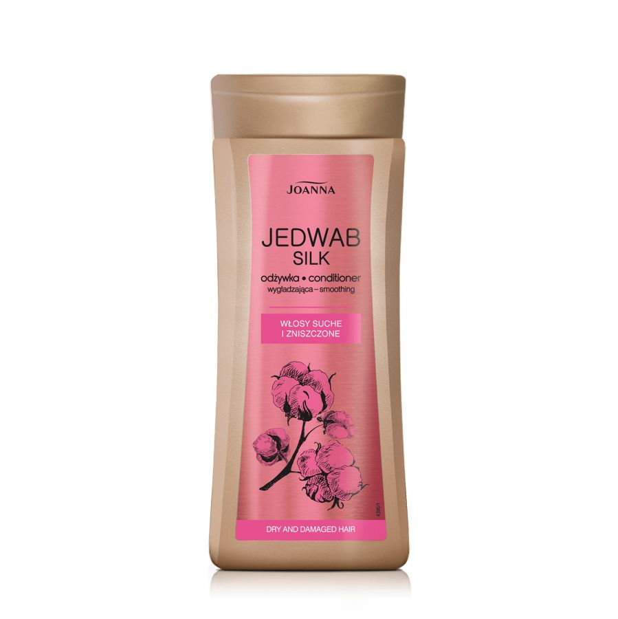 JOANNA Jedwab Odzywka wygladzajaca 200ml - Smoothing hair conditioner with silk