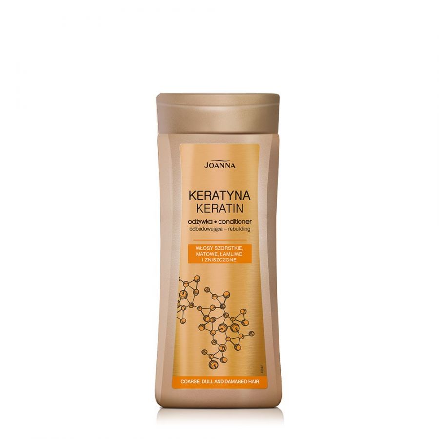 JOANNA Keratyna Odzywka odbudowujaca 200ml - Repairing hair conditioner with keratin